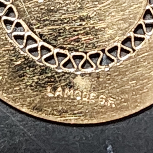 Vintage 12K Gold Filled Double Link Chain Bracelet w/Lamode Happy Birthday Charm - Picture 4 of 10